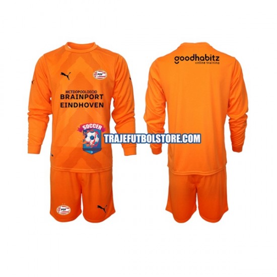 Camiseta 2ª PSV Eindhoven Portero Niño 2022-2023 ML