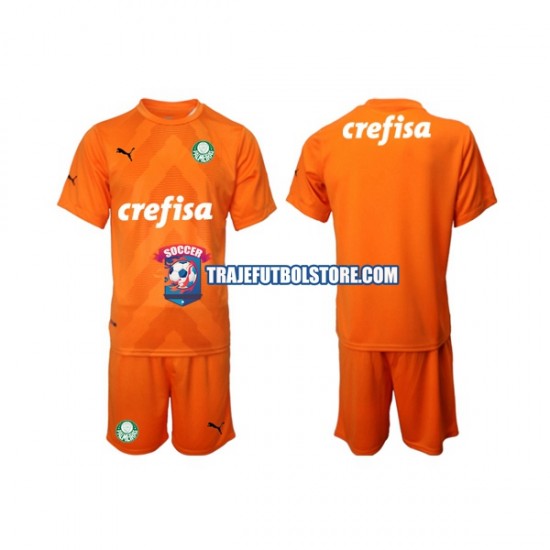 Camiseta 3ª Palmeiras Portero Niño 2022-2023 Manga Corta