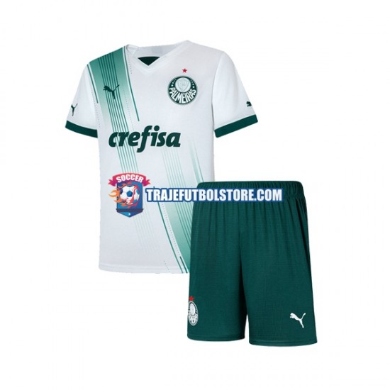Camiseta 2ª Palmeiras Niño 2023-2024 Manga Corta