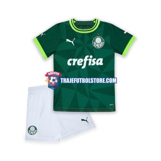 Camiseta 1ª Palmeiras Niño 2023-2024 Manga Corta