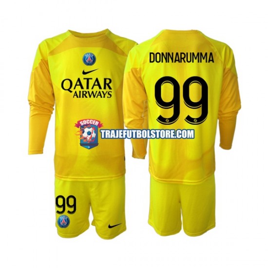 Camiseta 3ª Paris Saint-Germain Gianluigi Donnarumma 99 Portero Niño 2022-2023 ML