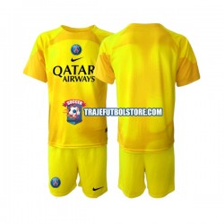 Camiseta 3ª Paris Saint-Germain Portero Niño 2022-2023 Manga Corta
