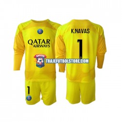 Camiseta 3ª Paris Saint-Germain K.NAVAS 1 Portero Niño 2022-2023 ML