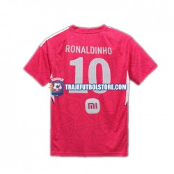 Camiseta 1ª Porcinos RONALDINHO 10 Hombre 2023 Manga Corta