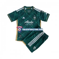 Camiseta 1ª Portland Timbers Niño 2023 Manga Corta