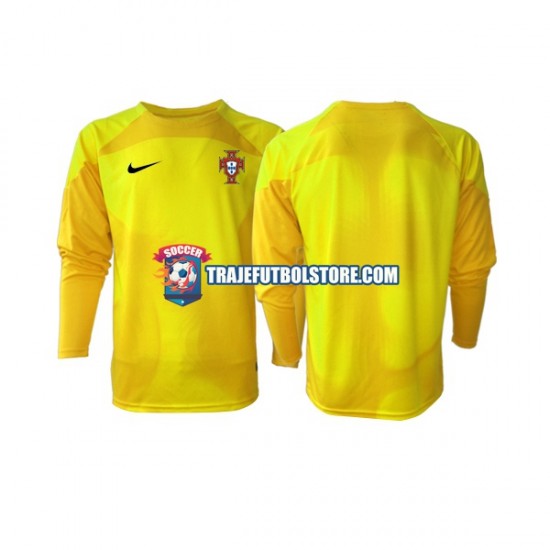 Camiseta 1ª Portugal Portero Hombre Copa Mundial 2022 ML