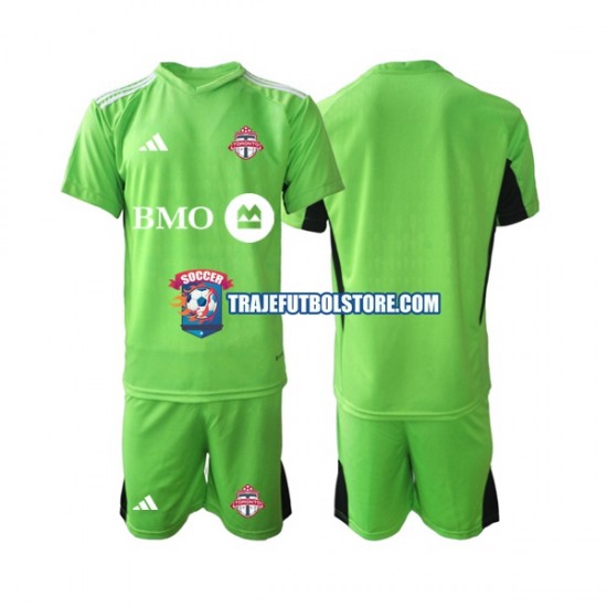 Camiseta 1ª Toronto FC Portero Niño 2023 Manga Corta