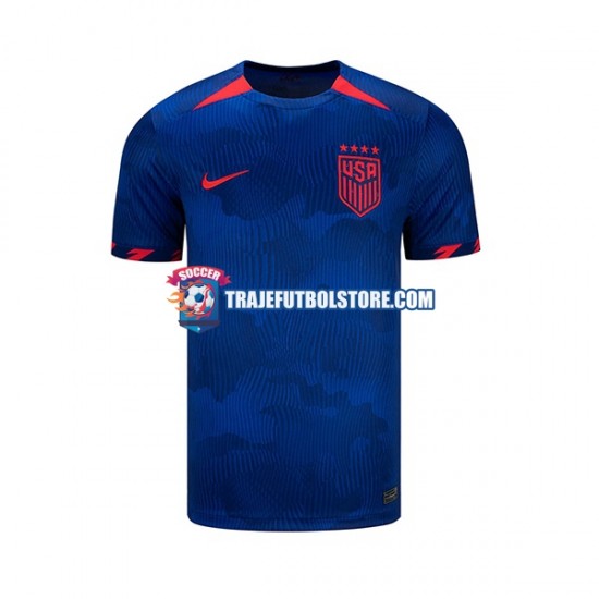 Camiseta 2ª Estados Unidos Hombre 2023 Manga Corta