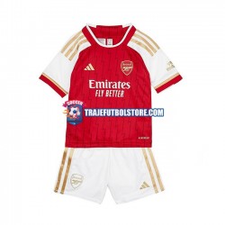 Camiseta 1ª Arsenal Niño 2023-2024 Manga Corta