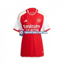 Camiseta 1ª Arsenal Mujer 2023-2024 Manga Corta