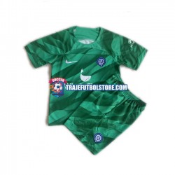 Camiseta 2ª Atlético Madrid Portero Niño 2023-2024 Manga Corta