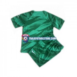 Camiseta 2ª Atlético Madrid Portero Niño 2023-2024 Manga Corta