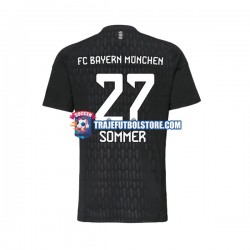Camiseta 1ª Bayern de Múnich Yann Sommer 27 Portero Hombre 2023-2024 Manga Corta