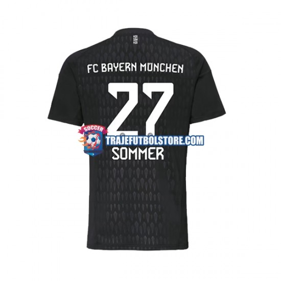 Camiseta 1ª Bayern de Múnich Yann Sommer 27 Portero Hombre 2023-2024 Manga Corta