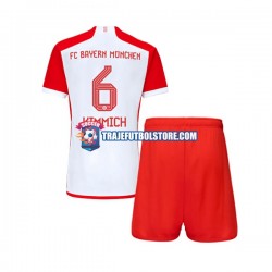 Camiseta 1ª Bayern de Múnich Joshua Kimmich 6 Niño 2023-2024 Manga Corta