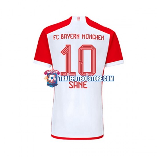 Camiseta 1ª Bayern de Múnich Leroy Sane 10 Hombre 2023-2024 Manga Corta