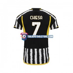Camiseta 1ª Juventus Federico Chiesa 7 Hombre 2023-2024 Manga Corta