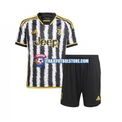 Camiseta 1ª Juventus Niño 2023-2024 Manga Corta