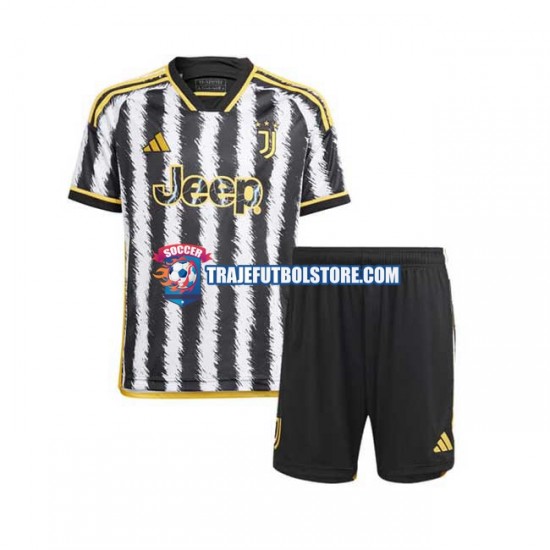 Camiseta 1ª Juventus Niño 2023-2024 Manga Corta