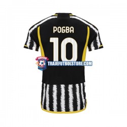 Camiseta 1ª Juventus Paul Pogba 10 Hombre 2023-2024 Manga Corta