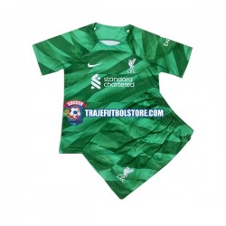 Camiseta 1ª Liverpool Portero Niño 2023-2024 Manga Corta