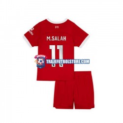 Camiseta 1ª Liverpool M.Salah 11 Niño 2023-2024 Manga Corta
