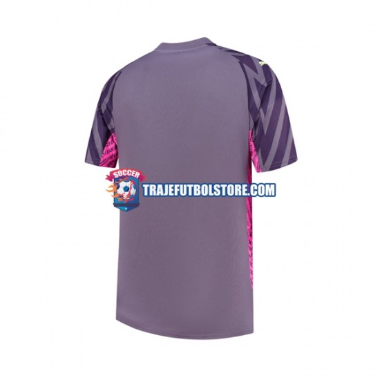Camiseta 2ª Manchester City Portero Hombre 2023-2024 Manga Corta
