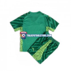 Camiseta 1ª Manchester City Portero Niño 2023-2024 Manga Corta