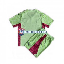 Camiseta 3ª Manchester City Portero Niño 2023-2024 Manga Corta