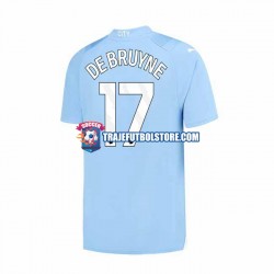 Camiseta 1ª Manchester City Kevin De Bruyne 17 Hombre 2023-2024 Manga Corta