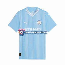 Camiseta 1ª Manchester City Mujer 2023-2024 Manga Corta