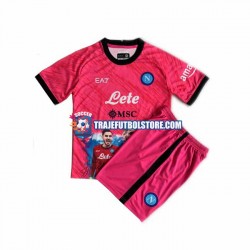 Camiseta 1ª Napoli Face Game Alex Meret 1 Portero Niño 2022-2023 Manga Corta