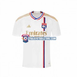 Camiseta 1ª Olympique de Lyon Hombre 2023-2024 Manga Corta