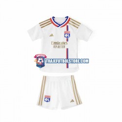 Camiseta 1ª Olympique de Lyon Niño 2023-2024 Manga Corta