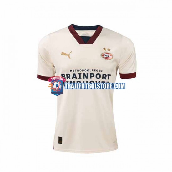 Camiseta 2ª PSV Eindhoven Hombre 2023-2024 Manga Corta