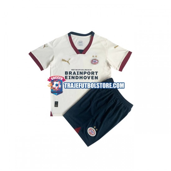 Camiseta 2ª PSV Eindhoven Niño 2023-2024 Manga Corta
