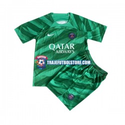 Camiseta 1ª Paris Saint-Germain Portero Niño 2023-2024 Manga Corta