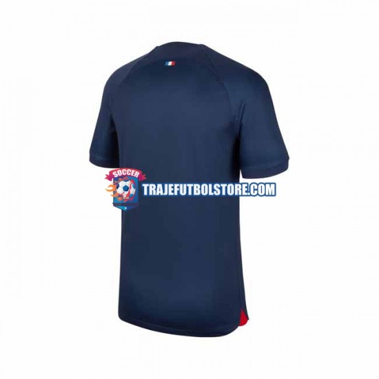 Camiseta 1ª Paris Saint-Germain Hombre 2023-2024 Manga Corta