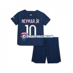 Camiseta 1ª Paris Saint-Germain Neymar Jr 10 Niño 2023-2024 Manga Corta