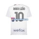 Camiseta 2ª AC Milan Rafael Leao 10 Hombre 2023-2024 Manga Corta