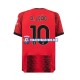 Camiseta 1ª AC Milan Rafael Leao 10 Hombre 2023-2024 Manga Corta