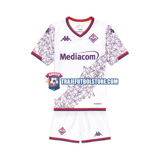 Camiseta 2ª ACF Fiorentina Niño 2023-2024 Manga Corta