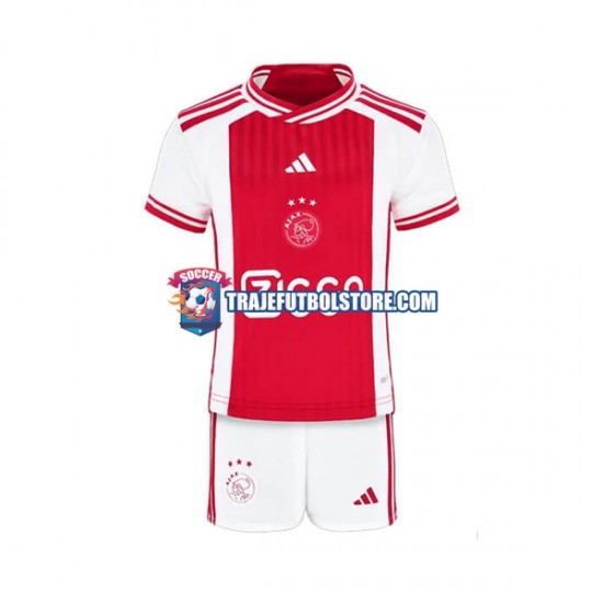 Camiseta 1ª AFC Ajax Niño 2023-2024 Manga Corta