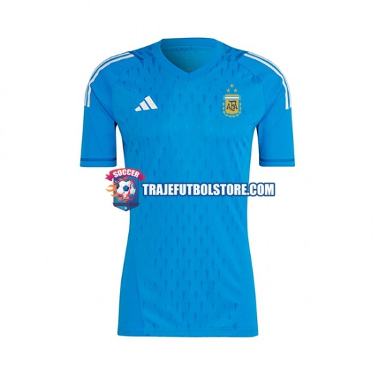 Camiseta 3ª Argentina Portero Hombre 2023 Manga Corta