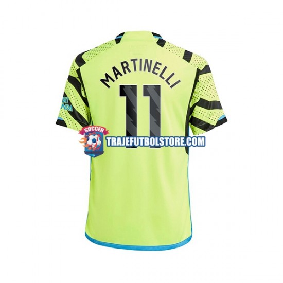 Camiseta 2ª Arsenal Gabriel Martinelli 11 Hombre 2023-2024 Manga Corta