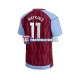 Camiseta 1ª Aston Villa Ollie Watkins 11 Hombre 2023-2024 Manga Corta