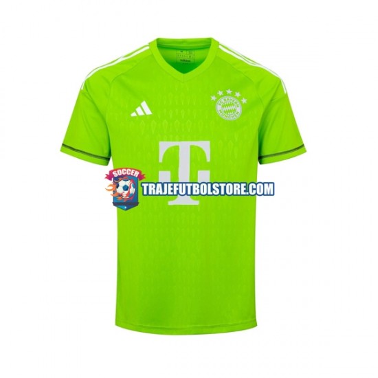 Camiseta 2ª Bayern de Múnich Portero Hombre 2023-2024 Manga Corta