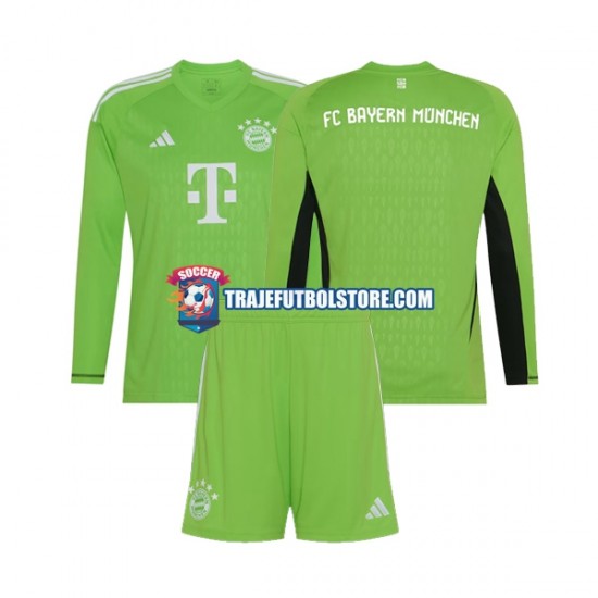 Camiseta 2ª Bayern de Múnich Portero Niño 2023-2024 ML