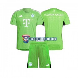 Camiseta 2ª Bayern de Múnich Portero Niño 2023-2024 Manga Corta