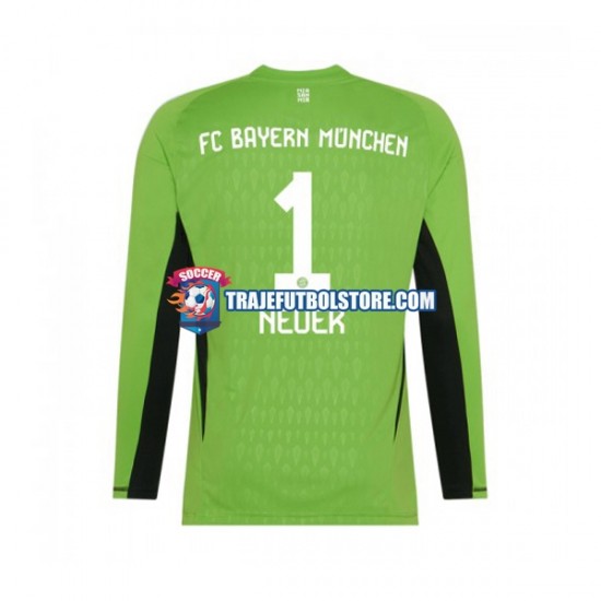 Camiseta 2ª Bayern de Múnich Manuel Neuer 1 Portero Hombre 2023-2024 ML